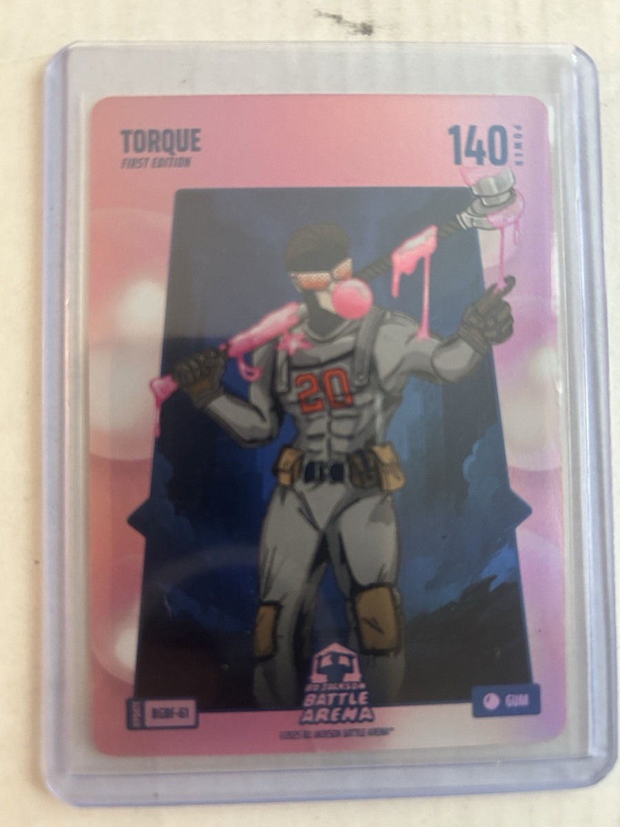 Spencer Torkelson `Torque` 2025 Bo Jackson Battle Arena Bubble Gum BGBF-61 Card