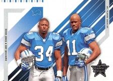 Kevin Jones / Roy Williams CL 2004 Leaf Rookies & Stars #99 Detroit Lions