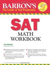 BARRON'S SAT MATH WORKBOOK, 5TH EDITION By Leff Lawrence M.s. **BRAND NEW**