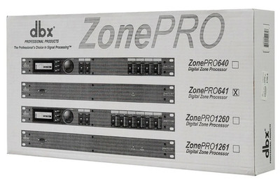 DBX ZonePRO 641 6x4 Digital Zone Processor 6 Input / 4 Output Model: DBX641V