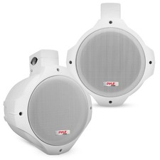 Pyle Waterproof Marine Wakeboard Tower Speakers - 6.5in Dual Subwoofer Speake...