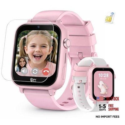 Kipywatch Smart Watch for Kids - Kids Watch with GPS Tracker, Safe Zones Alert