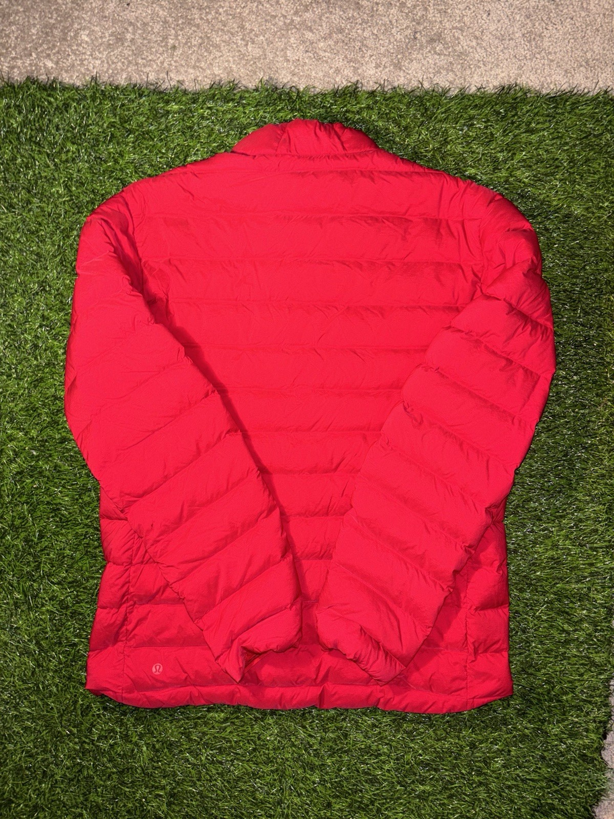 Lululemon Red Navigation Down Puffer Jacket Size … - image 6