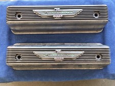1955-1957 Thunderbird Valve Covers Aluminum Finned 292 312 Y Block T-bird Pair 1955-1957 Thunderbird Valve Covers Aluminum Finned 292 312 Y Block T-bird Pair