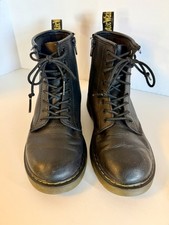 Dr Martens Kids Boots Youth Size 3 ZIPPER Black please see pics 0009 A10