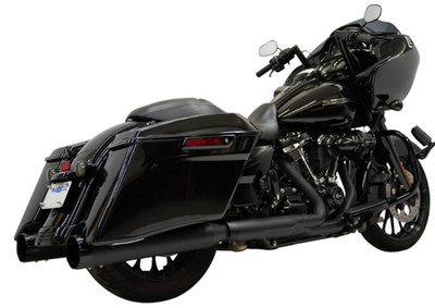 Bassani Manufacturing - 1F745B - 4-1/2in. Slip-On Mufflers, Black B2A9