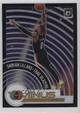 2020-21 Panini Donruss Optic T-Minus 3 2 1 Holo Prizm Damian Lillard #14 oc3