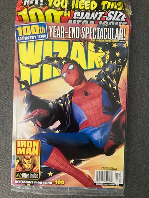 Wizard Magazine The Guide to Comics #100 (1/2000), W/Poster, Inserts