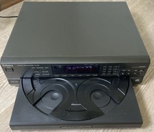 Technics 5 Disc Cd Player Model SL-PD8 With Remote Tested Works Great By