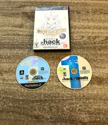 .hack INFECTION (Sony PlayStation 2, 2003) No Manual! Tested & Working!