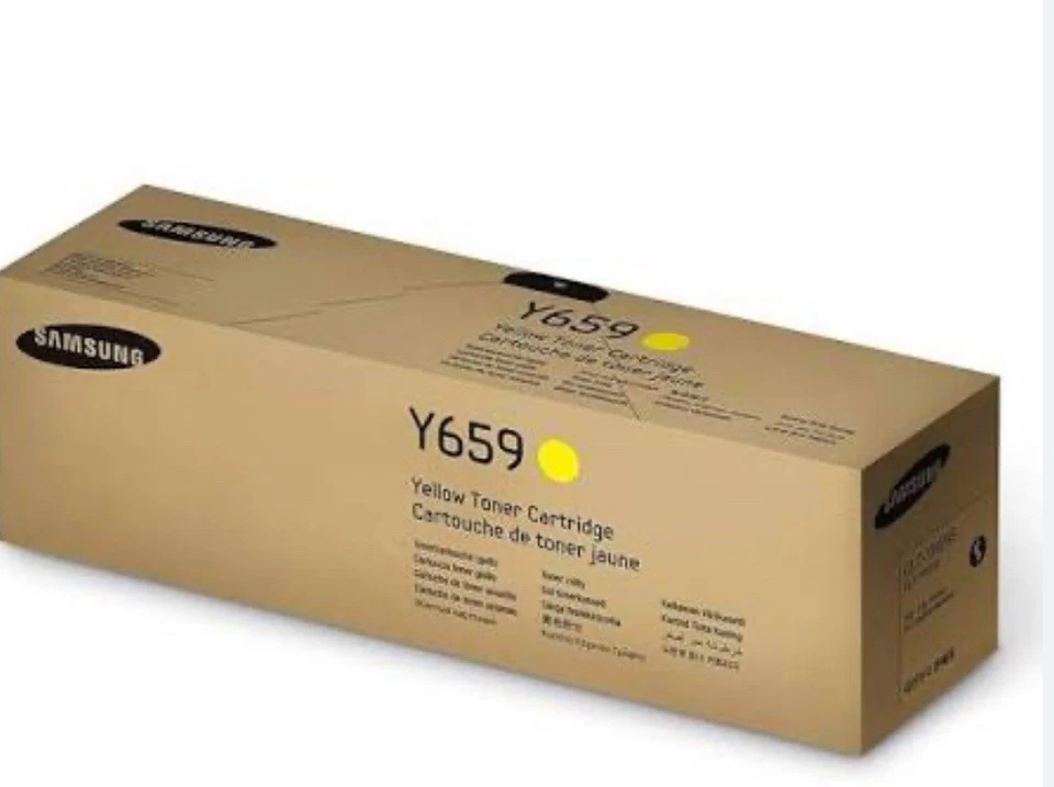Cartucho de tóner amarillo Samsung CLT-Y659S Foto 2 de 2