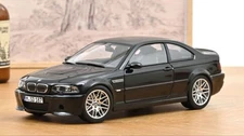 BMW M3 CSL 2003 Saphire Black in 1:18 scale by Norev