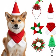 Talltalk 3 Packs Pet Christmas Costume Includes 3 Dog Multicolor