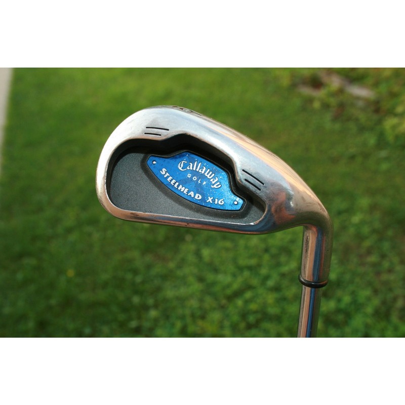 Callaway Steel Head X-16 6-Iron RH Steel Shaft S-Flex