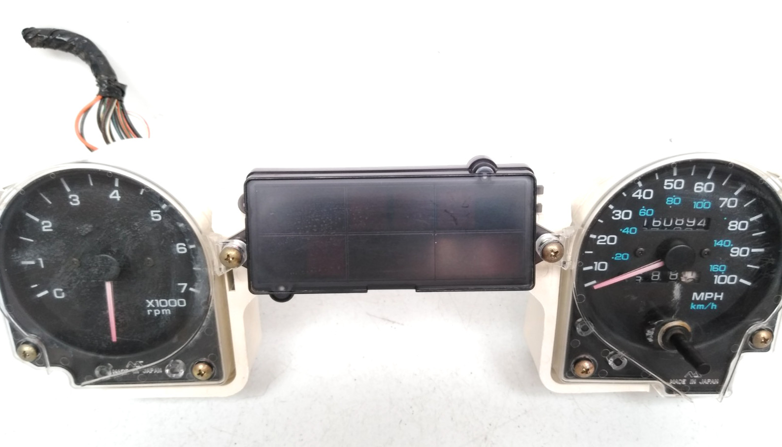 160K 56009054 Jeep 1992-1995 Wrangler YJ Instrument Gauge Cluster Tachometer J41