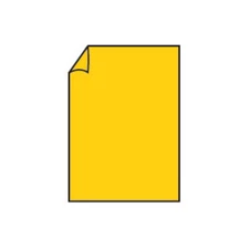 Ticket Din A6 148x105 Gr220pcs. 100 43 - Yellow