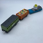 Thomas Trackmaster Station Repair Cars Set Works Unit Coach Lot Removable Cargo