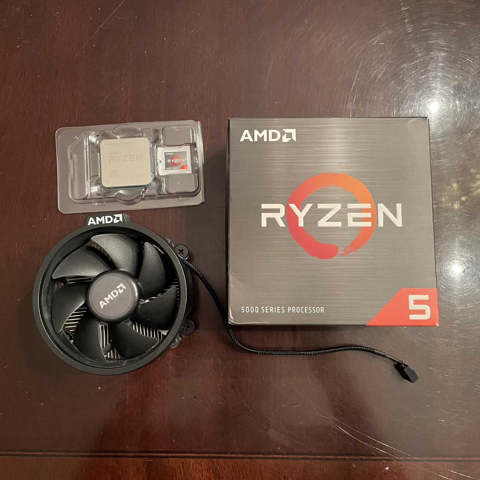 AMD Ryzen 5 5600X Desktop Processor, 6-Core, 12-Thread, AM4 CPU - 100-000000065