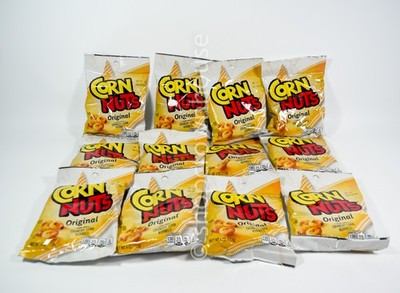 12 Corn Nuts Original Flavored Crunchy Corn Kernels Snack 4oz bag 09/10/2026