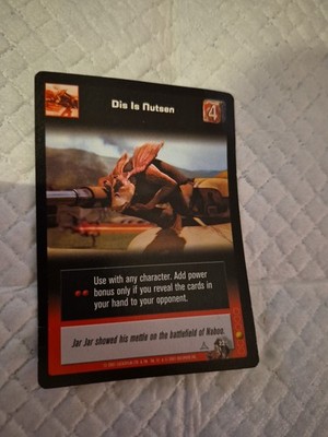 Star Wars Young Jedi CCG: Dis Is Nutsen 4