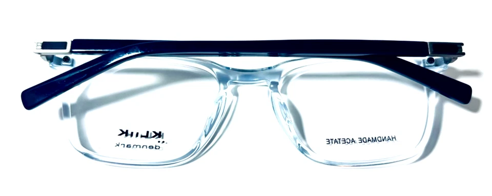 KLIIK DINAMARCA 655 S301 NUEVAS GAFAS CUADRADAS UNISEX BORDE COMPLETO AUTÉNTICAS 48-18-135 Foto 2 de 4