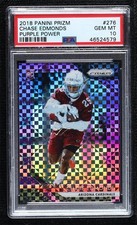 2018 Panini Prizm Rookie Purple Power 12/49 Chase Edmonds #276 PSA 10 GEM MT 8uc