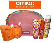 Amika Normcore Signature Shampoo & Conditioner 5-Piece Travel Size Gift Bag