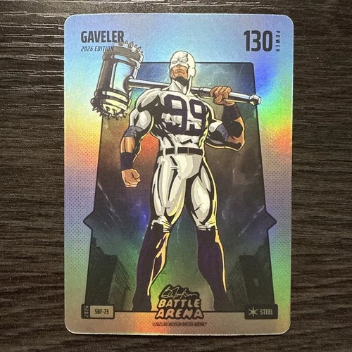 2026 Bo Jackson Battle Arena ~ Gaveler ~ SBF-73 - Aaron Judge Steel Foil