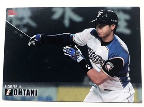 SHOHEI OHTANI 100 Calbee Baseball Card Nippon Ham Fighters 2015 From Japan