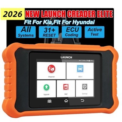 LAUNCH Creader Elite 2.0 fit for Kia Hyundai Full System Diagnostic OBD2 Scanner