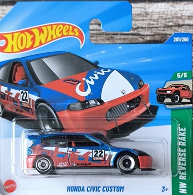 Honda Civic Custom - Hot Wheels 2025 - Reverse Rake - Neu Ovp