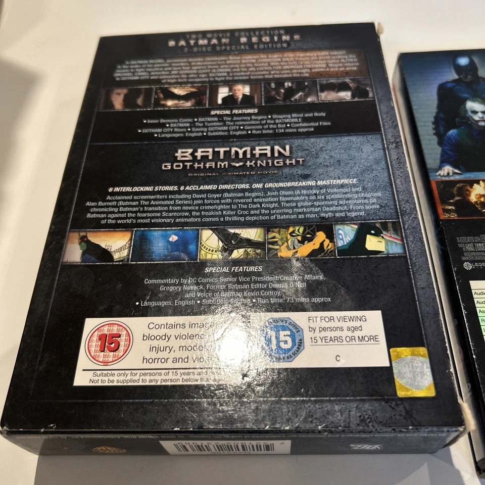 Batman begin and The Dark Knight DVD Disc Special Edition - Image 4 of 4