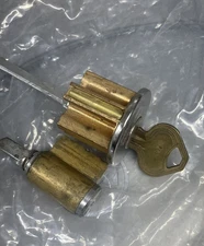 Russwin Ru46 Mortise Cylinder And Lever Cyl Keyed Alike Lock Locksmith Rekey