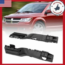 2Pc Front Bumper Bracket Set Fits Dodge For Journey 2009-2018 Plastic 5178410AD