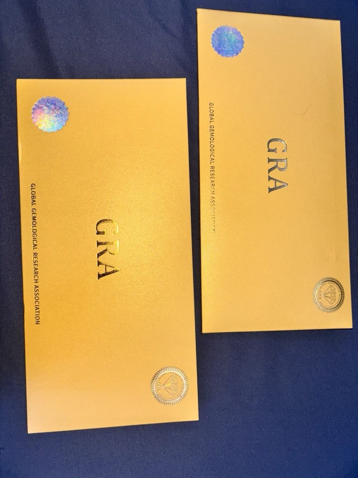 925 Sterling Silver D VVS1 Moissanite Stud Earrings Unisex GRA Certificate - Image 3 of 4