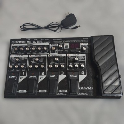 BOSS ME-70 Guitar Multi Effects Processor COSM Expression Pedal Audio System