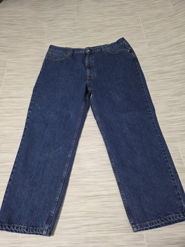 Levi's 550 Relaxed Denim Blue Jeans Mens Size 42 X 29 - M2061 - Picture 2 of 5