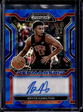 Bryce Hamilton UNLV Basketball Blue Ice Panini Autograph Auto rookie Card /75 RC