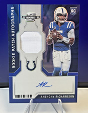 2023 Panini Contenders Optic - Anthony Richardson Rookie Patch Auto RC Blue #/50