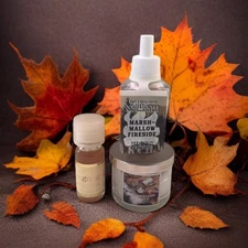 White Barn Candle Co Home Fragrance Oil EGGNOG - 0.33 fl oz / 9.7ml Discontinued