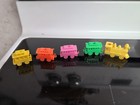 Train Candle Holders Kid Birthday Cake Toppers Vtg 1970s Decorations — photo 5