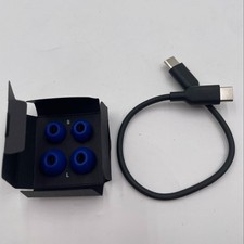 Genuine Silicone Ear Tips For Beats Fit Pro/Studio Buds Ocean Blue w/Cable