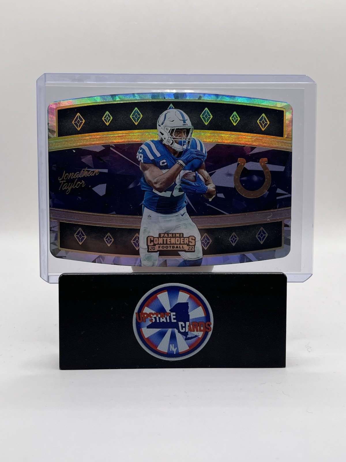 2022 Panini Contenders #CJ-JTA Jonathan Taylor Crown Jewels Case Hit SSP Colts