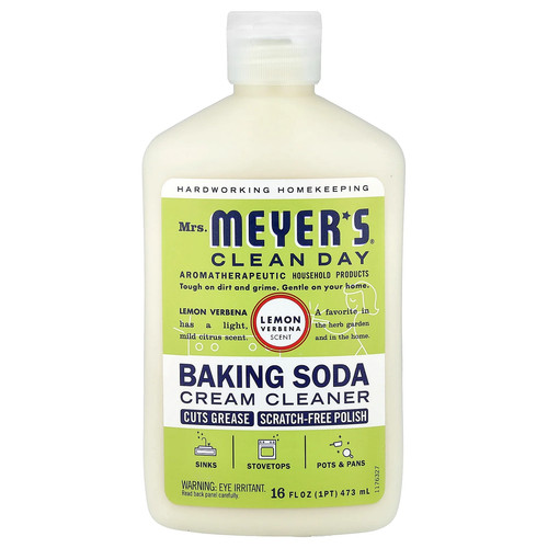 Baking Soda Cream Cleanser, Lemon Verbena, 16 fl oz (473 ml)