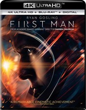 First Man (Blu-ray) Ryan Gosling Claire Foy Jason Clarke Kyle Chandler
