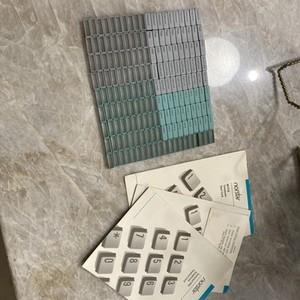 Lot of 180 NORSTAR MERIDIAN  PHONE BUTTON KEY CAPS AND 3 User Feature cards