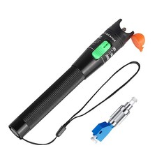 Visual Fault Locator,Fiber Optic Cable Tester Meter, Fiber Cable, Black