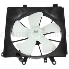 For 2001-2005 Honda Civic 1.7L Left Side Radiator Cooling Fan Assembly