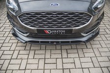 Street+ Spoilerlippe Front Ansatz passend für Ford S-Max Mk2 FL schwarz Hochglan