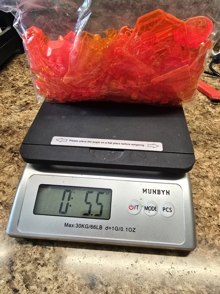 LEGO Ladrillos Naranja Translúcido Piezas Mixtas Foto 4 de 4